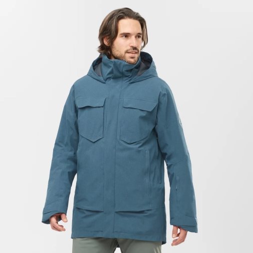 Blue Salomon Stance Cargo Insulated Hooded Men's Ski Jackets | PH 18637E